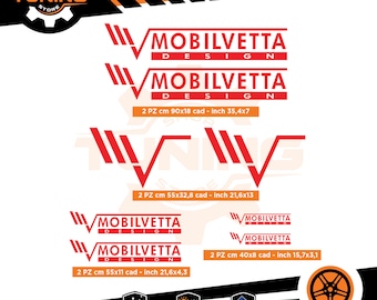 Camper Compatible Sticker Kit Decal Mobilvetta