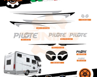 ステッカーキット対応 キャンパー デカルコママニア パイロット 新品 DECAL