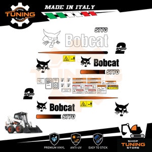 Kit Adesivi compatibile Bob Cat Pala S770