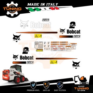 Kit Adesivi compatibile Bob Cat Pala S590