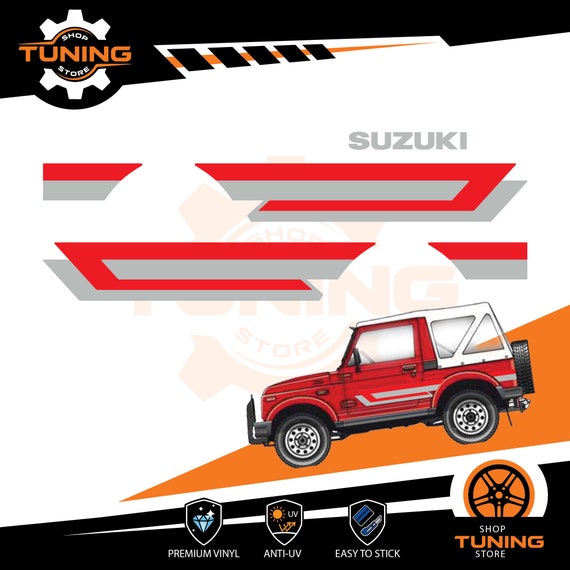 Sticker Kit Compatible With Suzuki Samurai Jimmy Santana Vitara