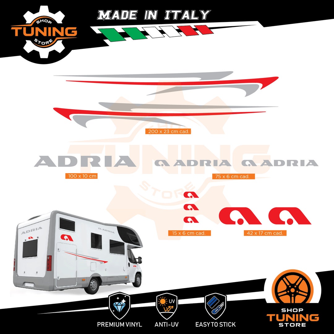 Kit Stickers Camper Decal Adria nouveau DECAL Etsy France