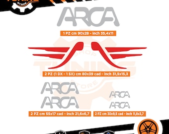 Camper Compatible Sticker Kit Decal ARCA