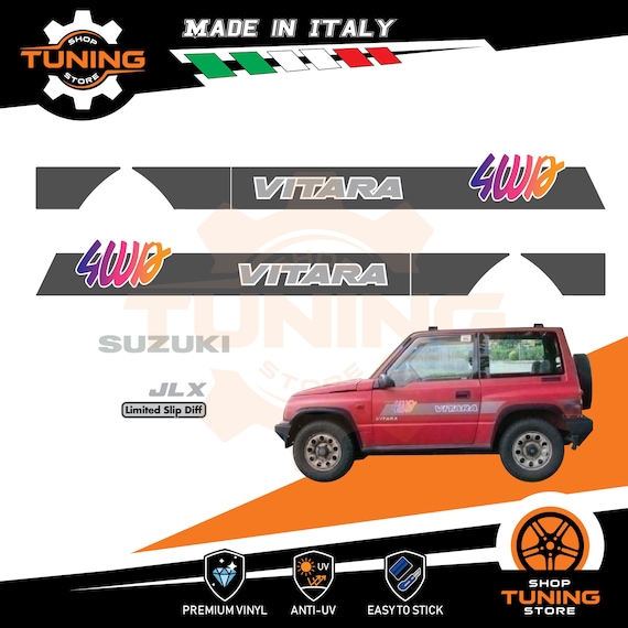 Kit Stickers Car Jeep Suzuki Vitara JLX Limited Slip Diff 4WD Etsy