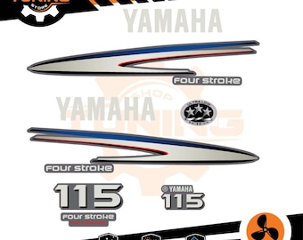 Yamaha F115 Decals - Etsy