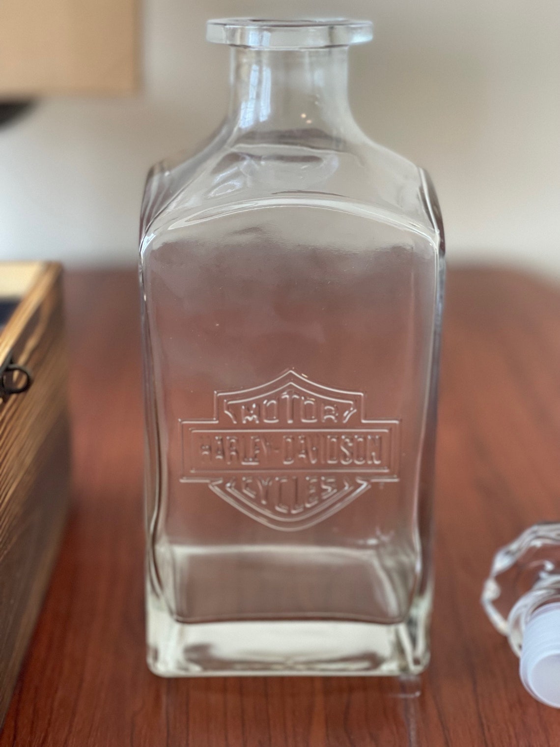 harley davidson decanter set