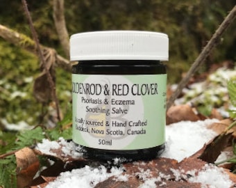 Soothing Salve for Psoriasis, Eczema, skin irritations, plant based skin care product