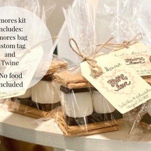 S’mores kit, S’mores party favor, S’mores tag, S’mores wedding favor (no food included)
