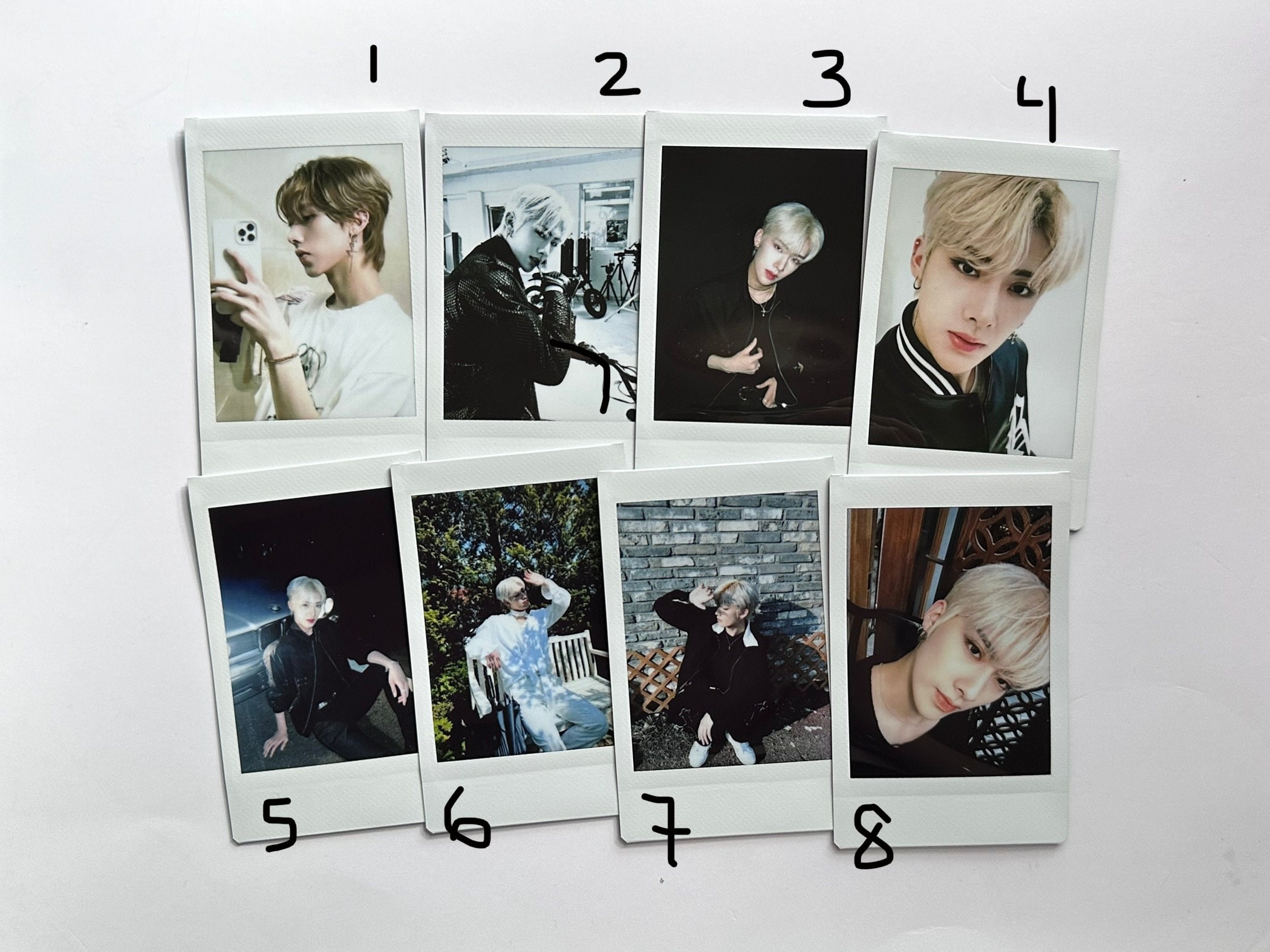 ZB1 Ricky Polaroids - Etsy