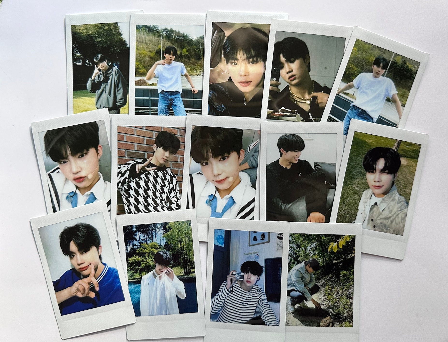 ZB1 Park Gunwook Polaroids - Etsy