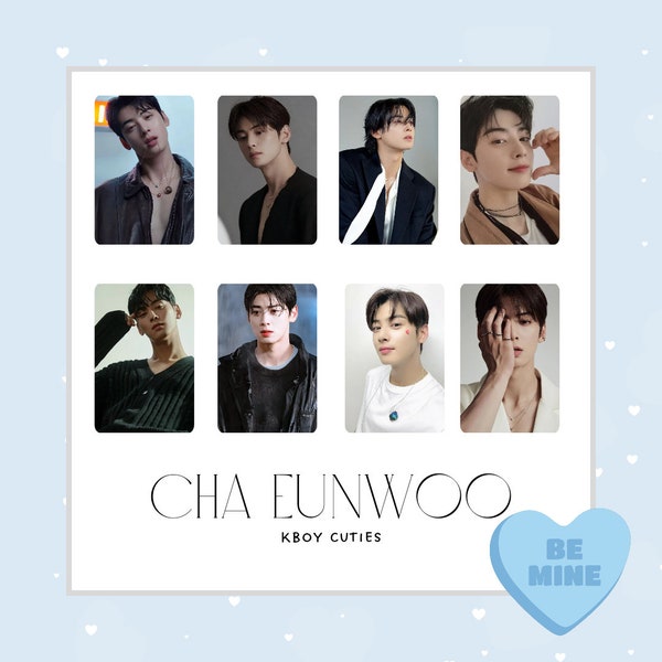 Cha Eun Woo "KBoy Cutie" Photocards [Unofficial]