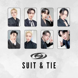 Ateez Suit & Tie Fotokarten [Inoffiziell]