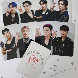 Ateez "K Red Hot Chili Pepper" Fotokarten [Inoffiziell]