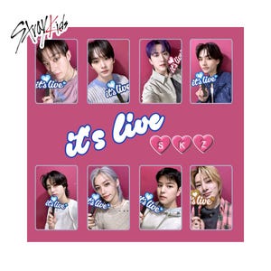 Stray Kids ""It's Live Selcas"" Foto Postkarten [Inoffiziell]"
