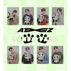 Ateez "Panda Pals" Fotokarten [Inoffiziell]