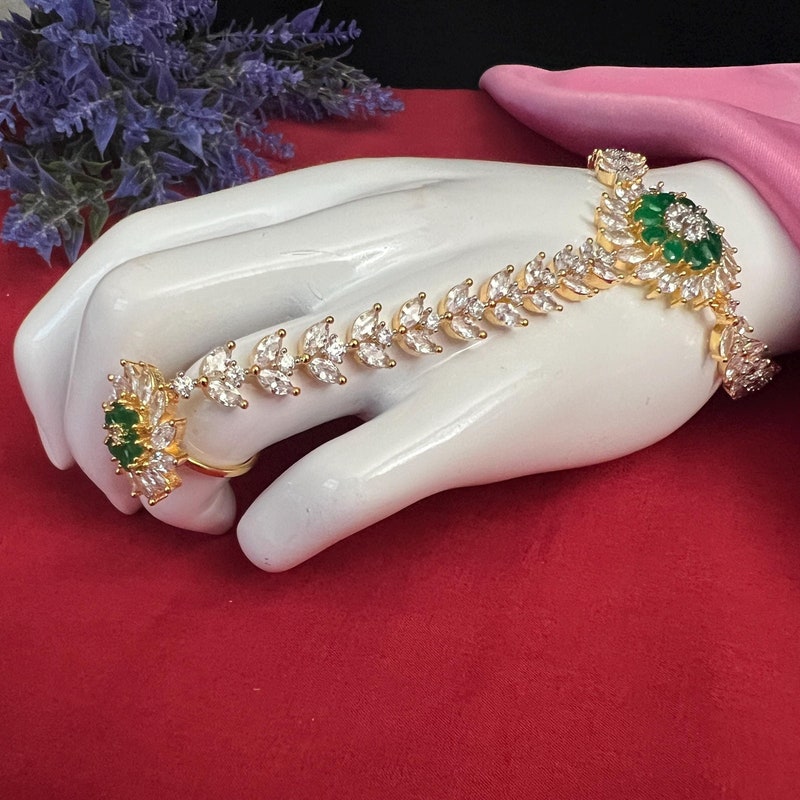Desi Hand Bracelet - Etsy