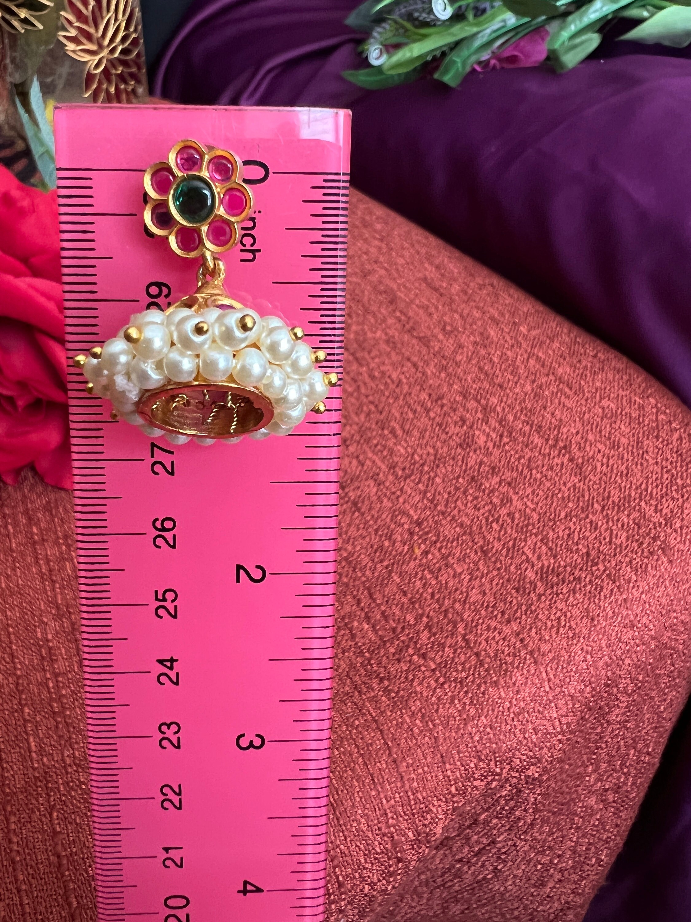 Antique Matte Gold Finish / Trendy & Traditional Guttapusalu Etsy