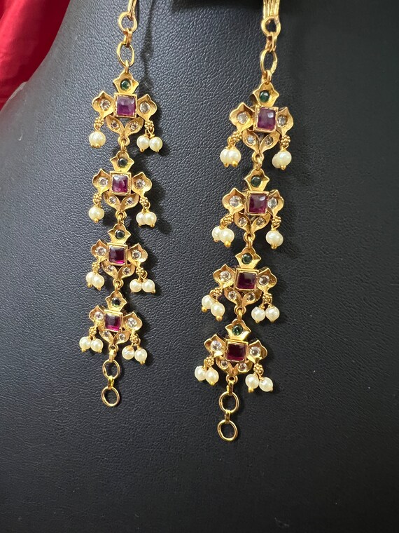 Antique ear chain best sale