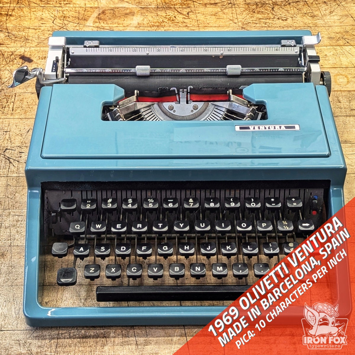 Cleaned/serviced 1969* Olivetti Ventura (made in Spain