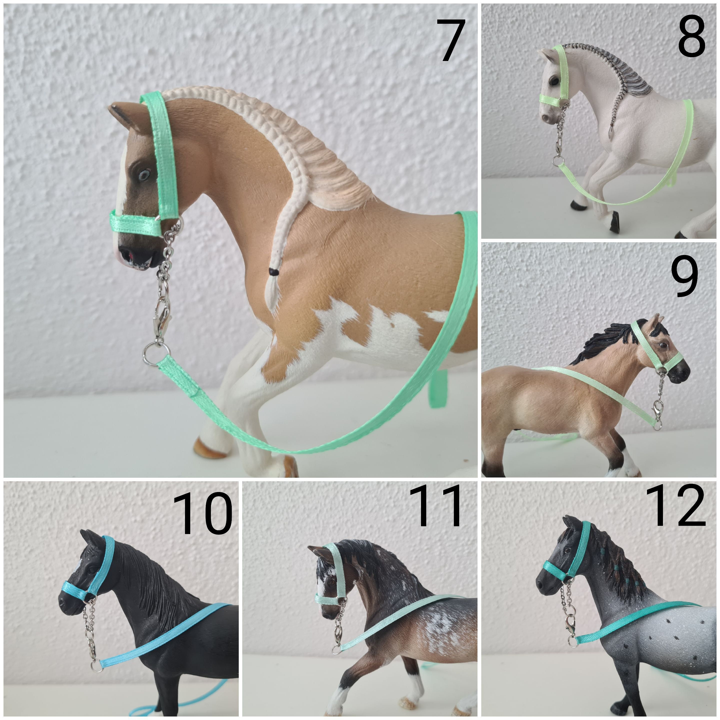 Halfter mit Führleine Zubehör passend für Schleich Pferde | Etsy