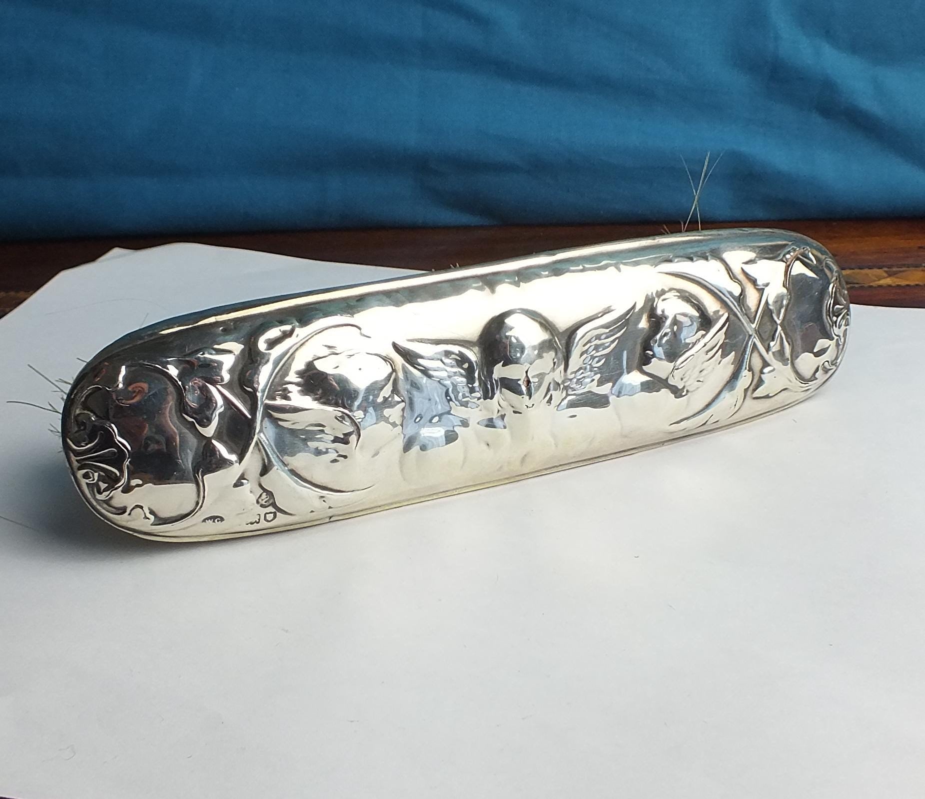 銀製 ブラシ アンティーク Silver backed brush - Etsy 日本