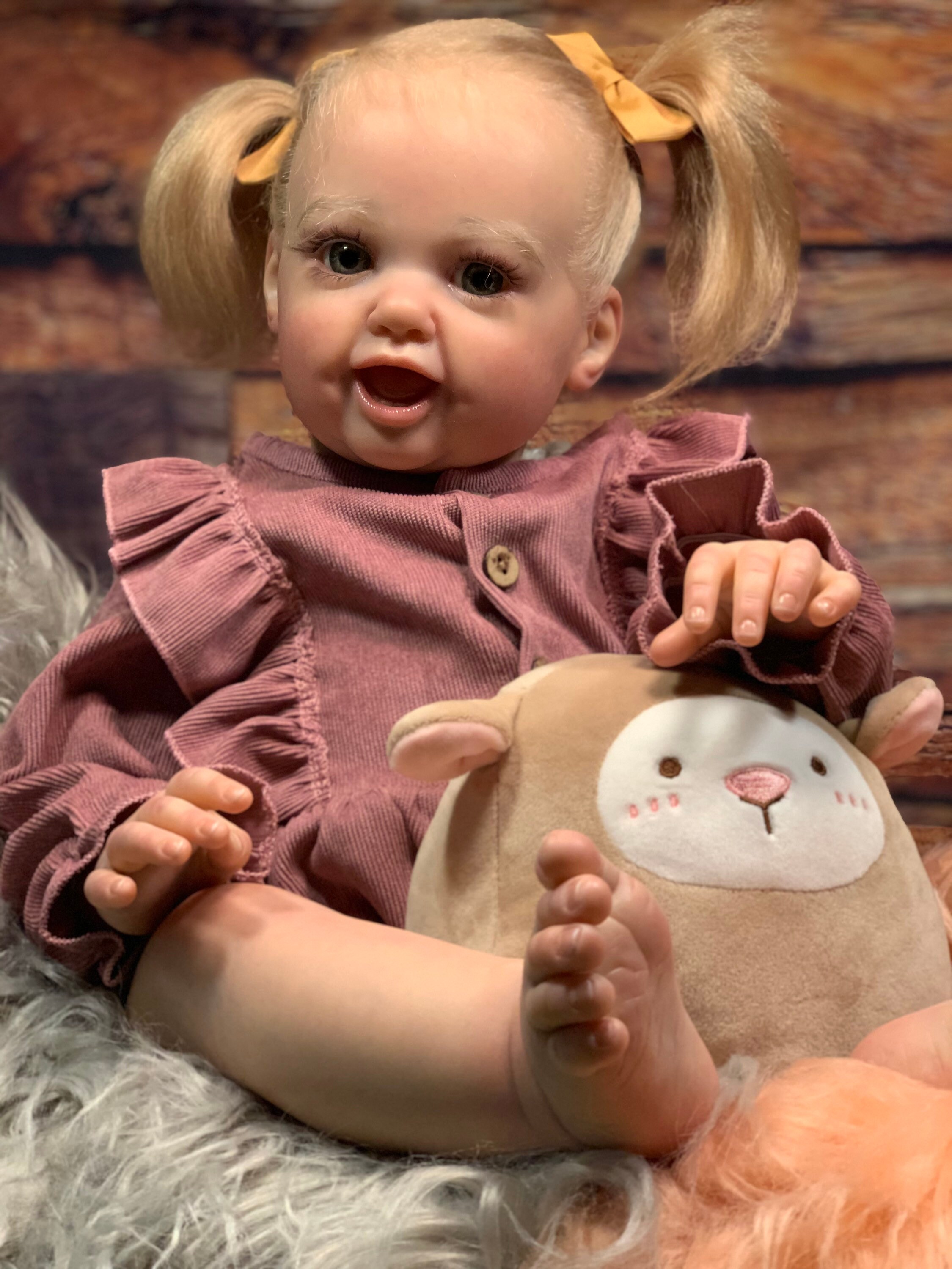 CUSTOM ORDER Reborn Toddler Doll Baby Girl Julie Cammi by Ping 