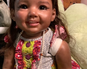 Cammi Reborn  Doll by Ping Lau - Ethnic