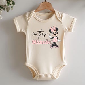 I’m This Minnie Birthday Shirt, Disney Birthday Party Baby Bodysuit, Minnie Mouse 1st Birthday Shirt, 1st Birthday Shirt, 1st Birthday Gift