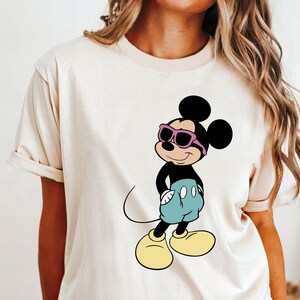Mickey Retro Beach Shirt, Mickey and Friends Shirt, Summer Beach Vacation Tee, Disneyland Trip Shirt, Summer Beach Shirt, Mickey Beach Vibes