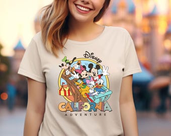Disneyland California Adventure Shirt, California Adventure T-Shirt, Disneyland California Vacation T-Shirt, Disney Family Matching Tee
