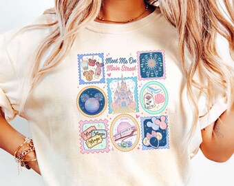 Meet Me On Main Street Shirt, Magic Kingdom T-Shirt, Disney Castle Sweatshirt, WDW Girl Trip Tee, Family Trip Matching Shirt