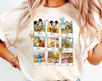 Mickey and Friends Safari Shirts, Disney Animal Kingdom T-Shirt, Mickey Safari Shirt, Disney Family Safari Sweatshirt, Disney Characters Tee