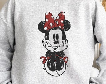 Cute Minnie Mouse Shirt, Vintage Minnie Mouse Shirt, Disney Mickey & Friends Shirt,  Disneyland Holiday Vacation Shirt, Disney Retro Shirt