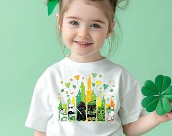 Disney Star Wars St. Patrick's Day Shirt, Star Wars Disney Castle St Patrick's Day Shirt, Star Wars Shamrock Tee, Star Wars Irish Day Shirt