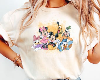 Mickey and Friends Shirt, Disney Mickey Mouse Shirt, Disney World Shirt, Mickey and Friends Disneyland Shirts, Disney Characters Shirt