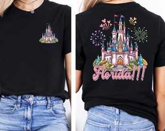 Disney Florida T-Shirt, Magic Kingdom Shirt, Castle Florida Sweatshirt, Disney World T-Shirt, Florida Beach Shirt, Disneyland Trip Shirt