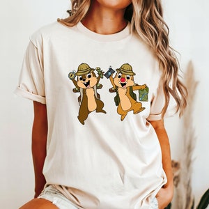 Disney Chip N Dale Safari Shirt, Disney Safari Shirt, Animal Kingdom T-Shirt, Disney Family Trip Shirts, Disney Chip And Dale Trip T-Shirt