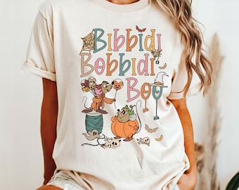 Bibbidi Bobbidi Boo Halloween Shirt, Spider Halloween Shirt, Halloween Ghost Tee, Halloween Pumpkin Sweatshirt, Pumpkin Shirt, Unisex Shirt