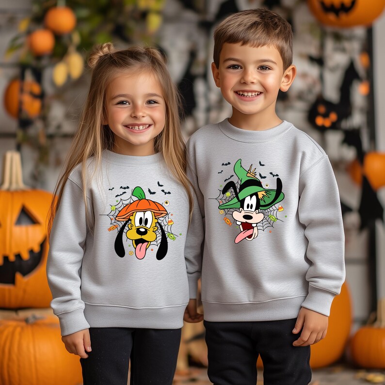 Disney Characters Halloween Shirt, Mickey and Friends Halloween Shirt, Mickey's Not So Scary Halloween Party Tee, Disney Spooky Season Shirt bild 3
