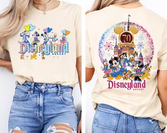 Disneyland 70th Anniversary Shirt, Disneyland Magical Castle Shirt, Mickey And Friends 70th Years Shirt, Disneyland Resort Sweatshirt