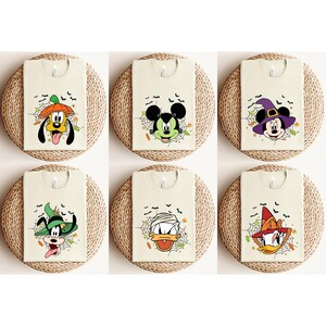 Disney Characters Halloween Shirt, Mickey and Friends Halloween Shirt, Mickey's Not So Scary Halloween Party Tee, Disney Spooky Season Shirt bild 1