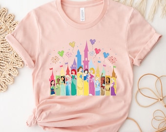 Disney Princess Castle Shirt, Disney Family Vacation Shirt, Girls Trip Shirt, Disneyland Trip Shirt, Magic Castle Shirt, Disney Belle Shirt