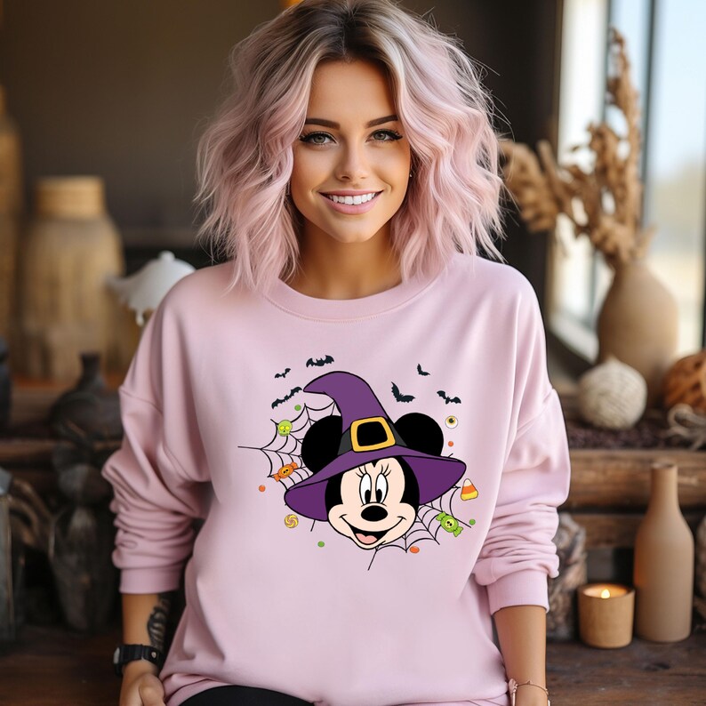 Disney Characters Halloween Shirt, Mickey and Friends Halloween Shirt, Mickey's Not So Scary Halloween Party Tee, Disney Spooky Season Shirt bild 4