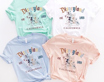 Disneyland California T-Shirt, Disneyworld Trip Shirt, Disney Vacation Shirt, Mickey And Friends Shirt, Disney Family Matching Sweatshirt