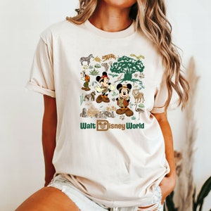 Disney Animal Kingdom Shirt, Walt Disney World Trip Shirt, Mickey Safari Shirt, Mickey and Friends Safari Trip Tee, Disneyland Vacation Tee image 2