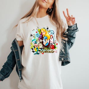 Alice in Wonderland Shirt, Alice Birthday T-Shirt, Disney Alice Shirt, Wonderland Shirt, Alice T-Shirt, Gift For Kids, Disneyland Trip Shirt