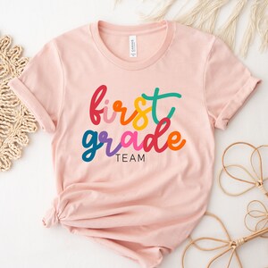 First Grade Team Shirt, First Grade Shirt, First Day Of School Shirt, First Grade Teacher Shirt, Kindergarten Shirt, Welcome To School Shirt