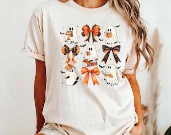 Ghost Reading Books Shirt, Halloween Teacher Gift, Halloween Book Lover Shirt, Reading Sweatshirt, Teacher Shirt, Halloween School Shirt