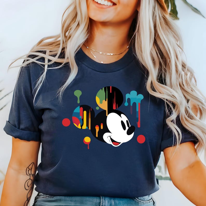 Disney Mickey Mouse Shirt, Mickey Mouse Ears T-Shirt, Disney Family Trip Shirts, Disneyland Vacation T-Shirt, Disney Family Matching Shirt image 3