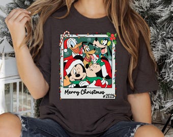 Disney Mickey Friends Christmas Shirt, Disney Merry Christmas Shirt, Mickey's Very Merry Christmas Shirt, Disney New Year Sweatshirt